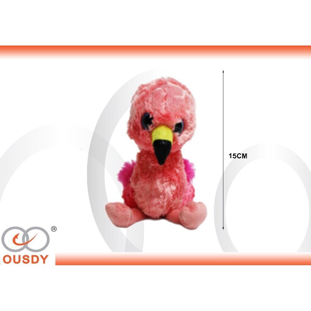 PELUCHE  FLAMENCO ROSA