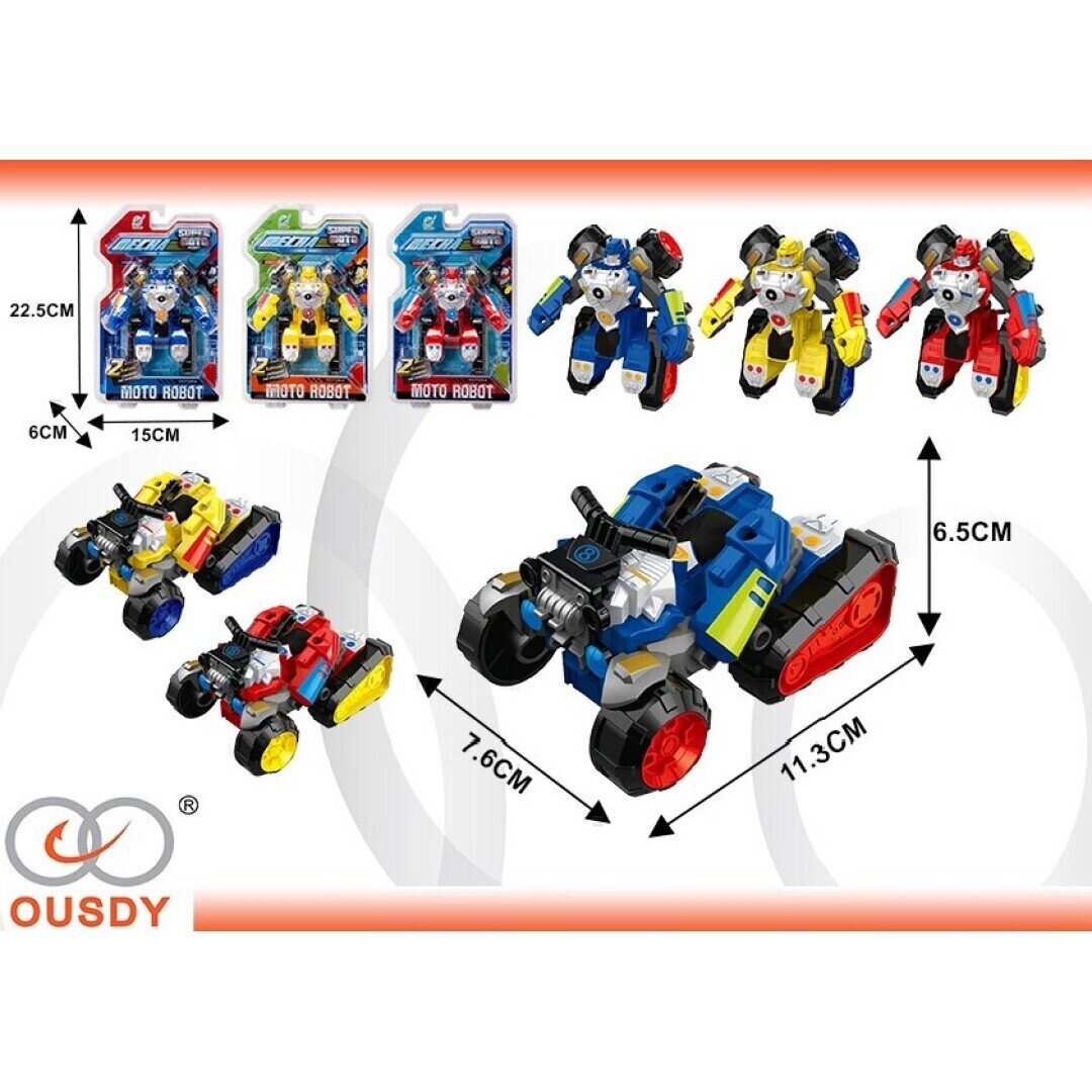 MOTO ROBOT TRANSFORMABLE
