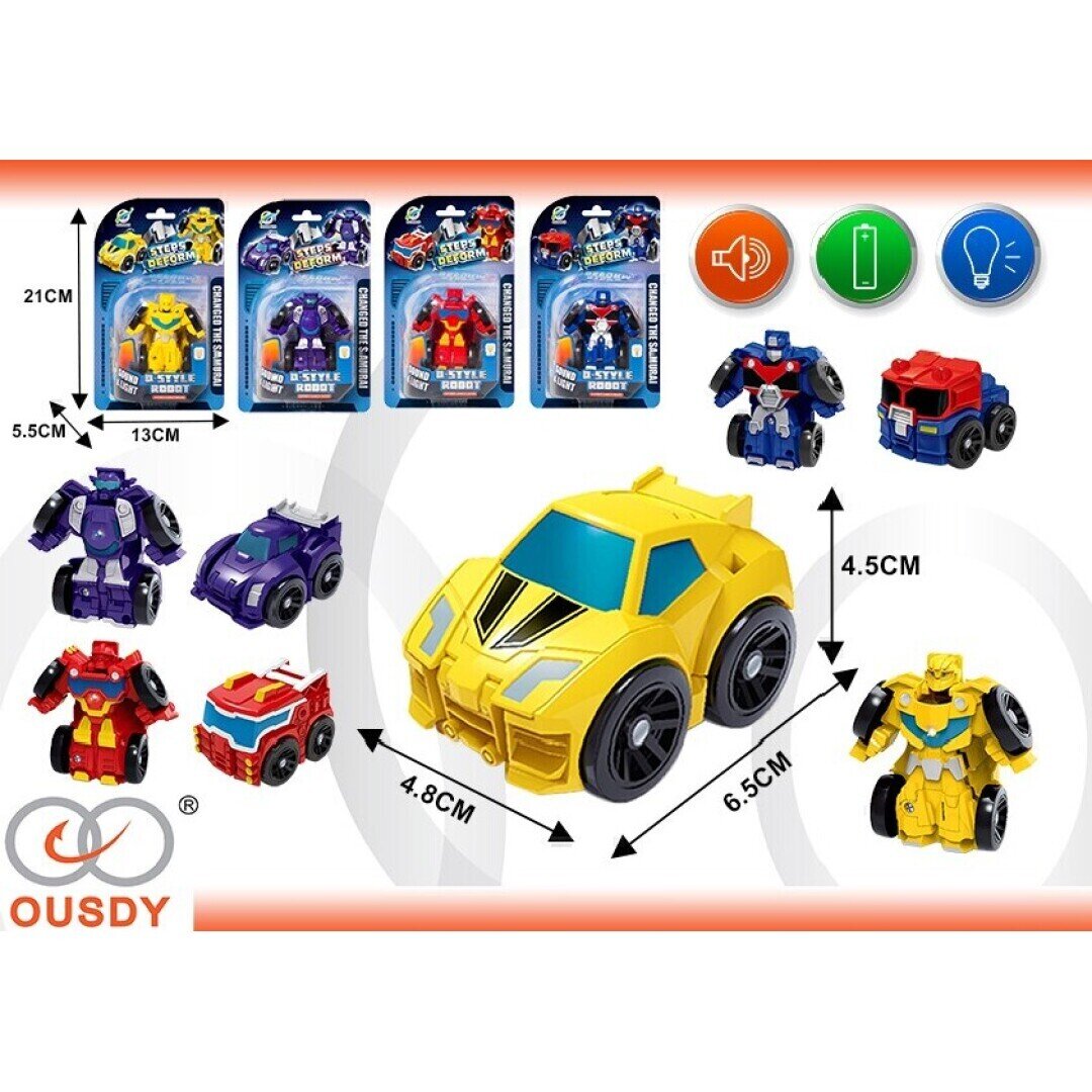 COCHE ROBOT TRANSFORMABLE