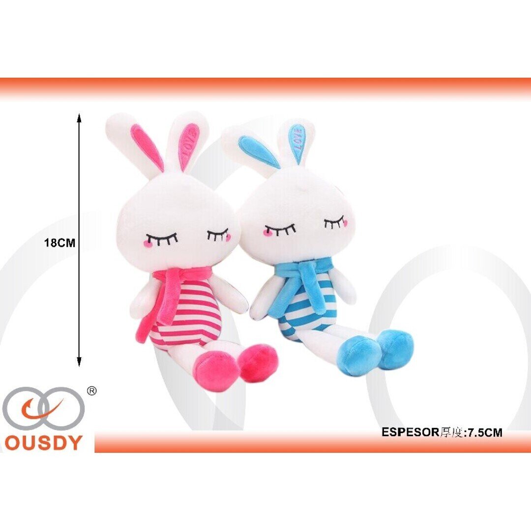 PELUCHE CONEJO 18CM