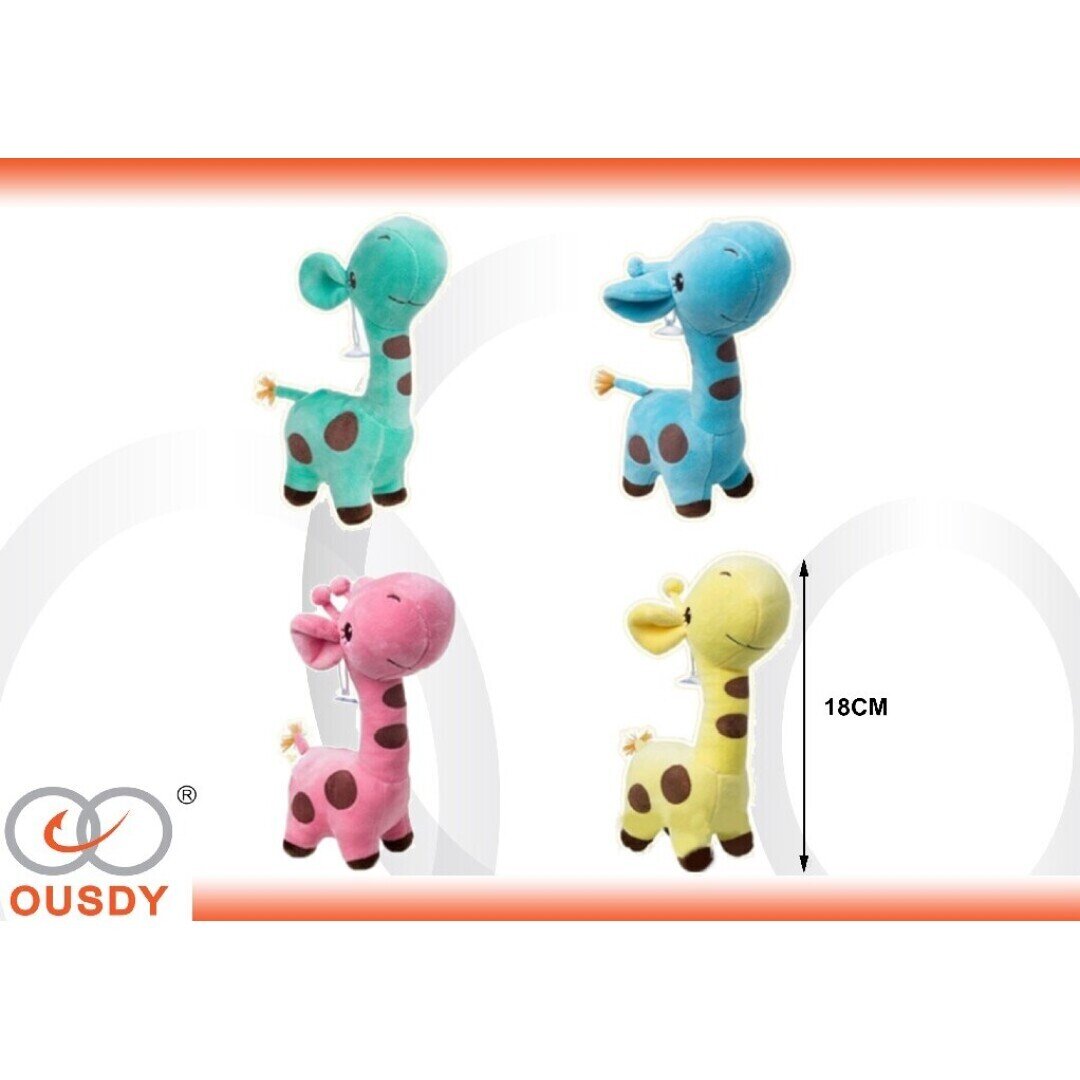 PELUCHE JIRAFA 18CM