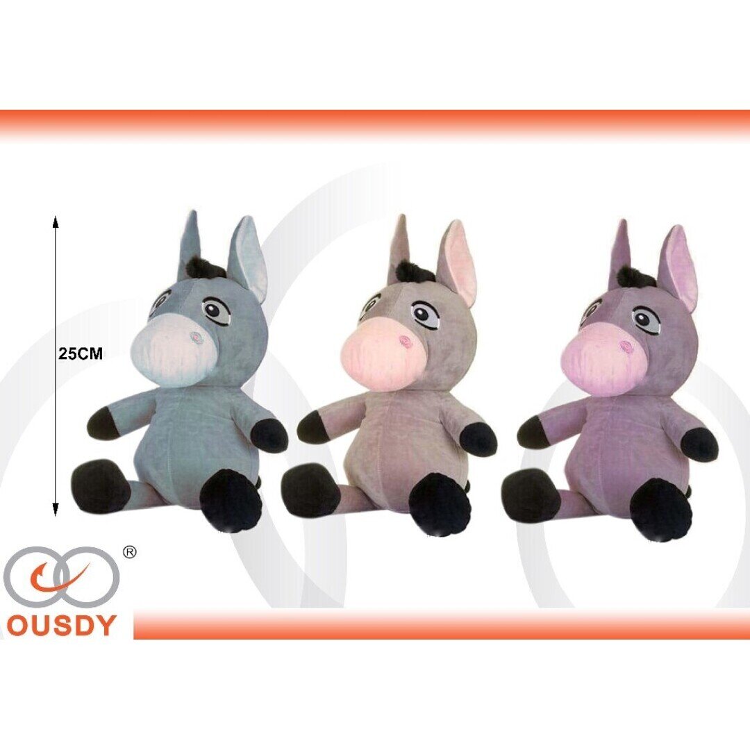 PELUCHE BURRO 25CM