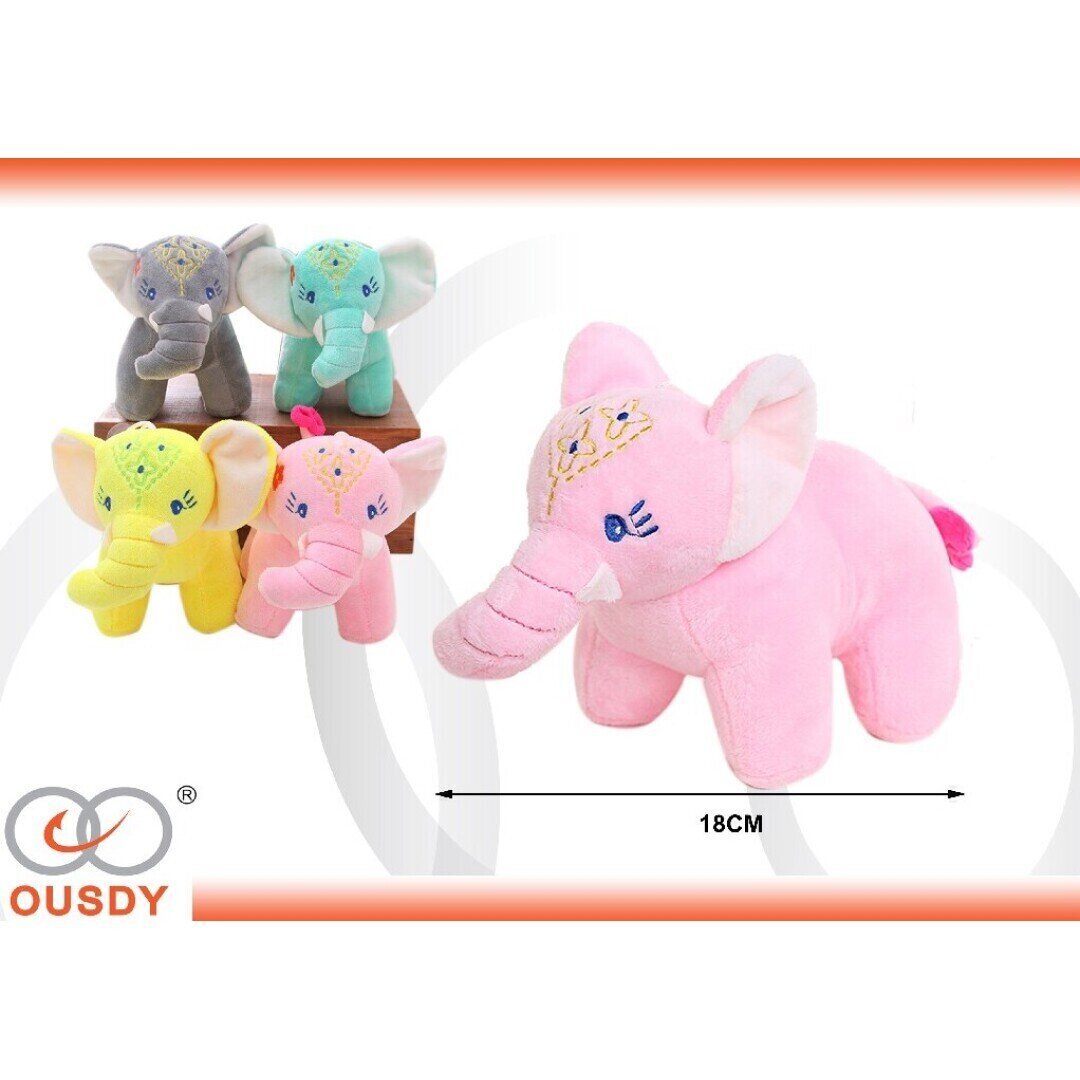 PELUCHE ELEFANTE 18CM