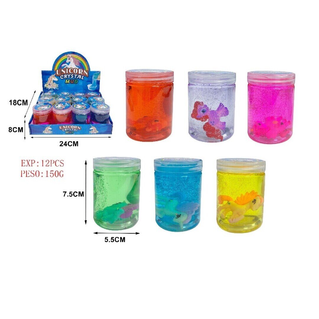 SLIME 150G CON PONY EXP:12PCS