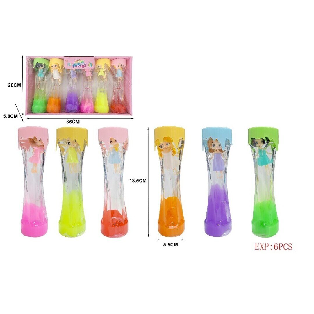 SLIME CON PRINCESA  EXP:6PCS