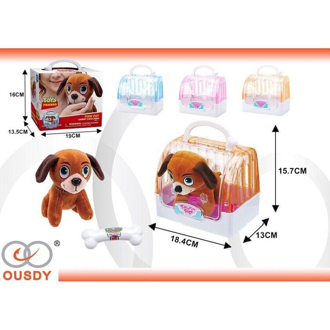 PERRO MASCOTA CON CASITA