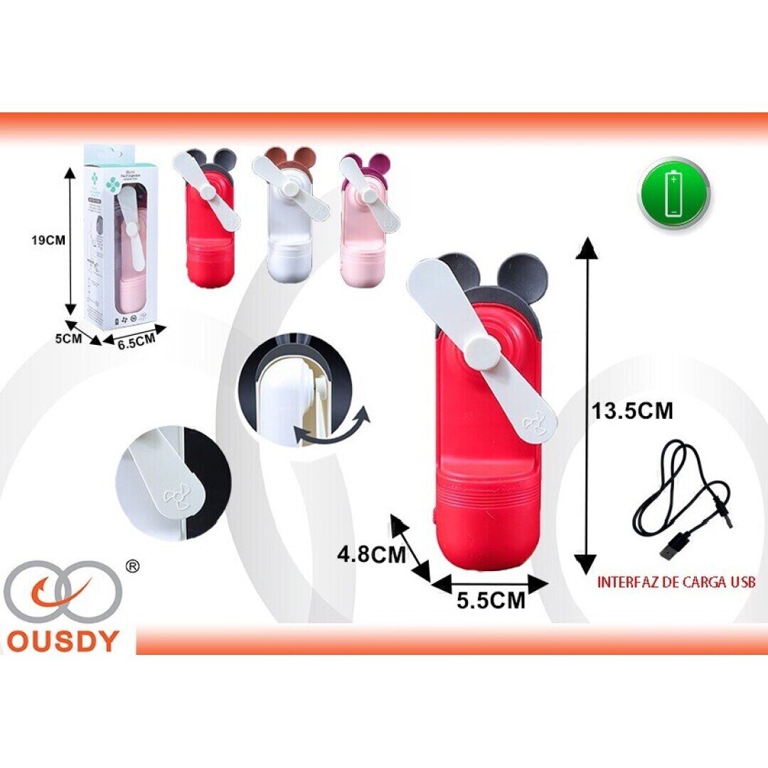 VENTILADOR RATON CON USB