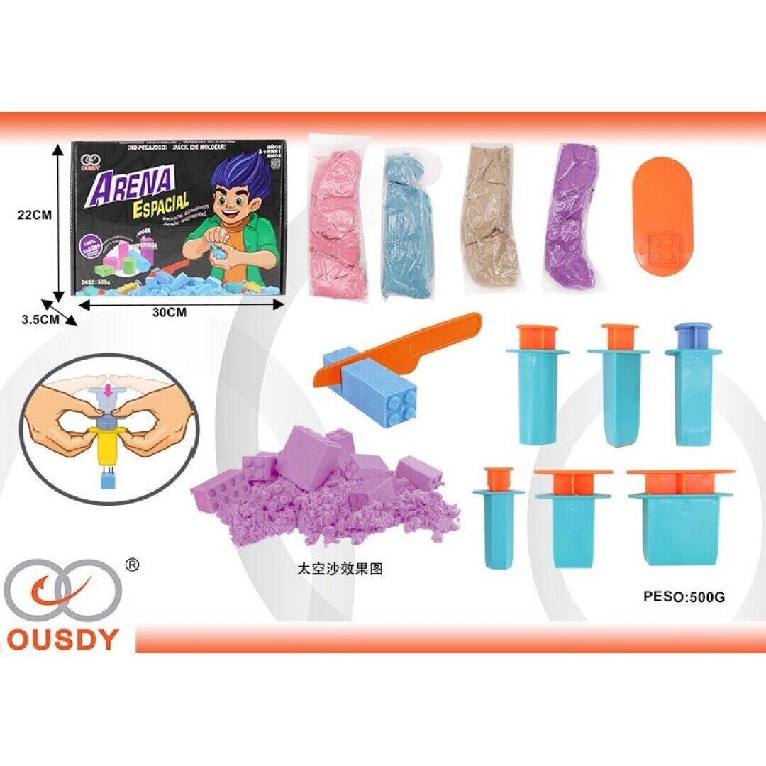 CAJA PUZZLE CON ARENA MAGICA