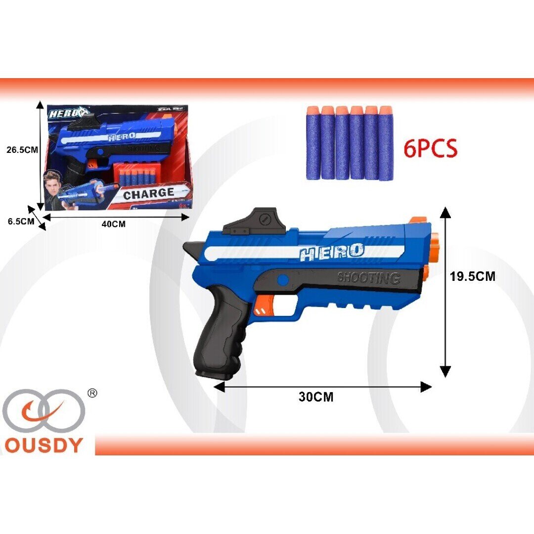 PISTOLA  PROYECTOR CON BALAS