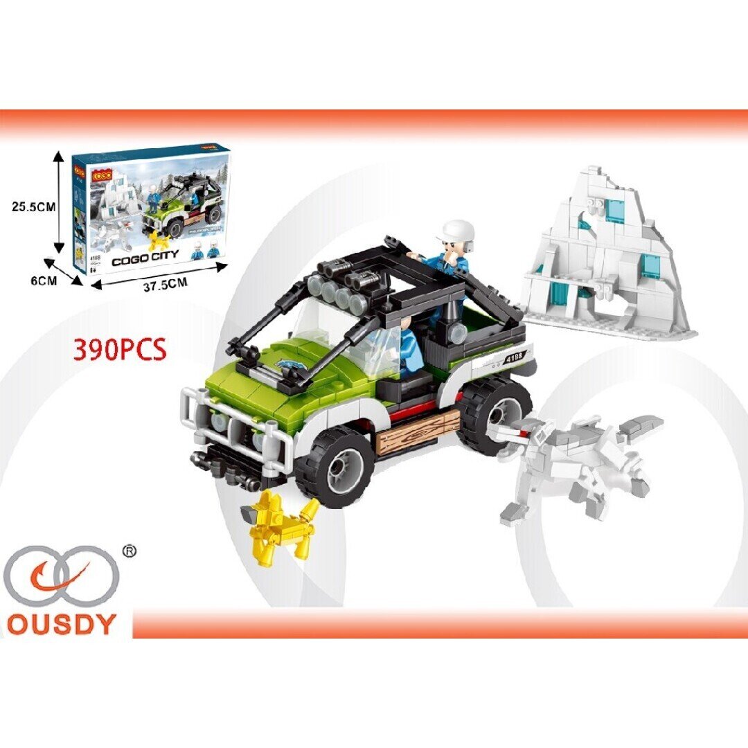 PUZZLE DE BLOQUE TODOTERRENO 390PCS