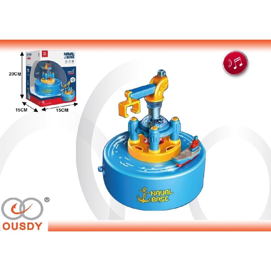 CAJA MUSICAL CON FORMA NAUTICO