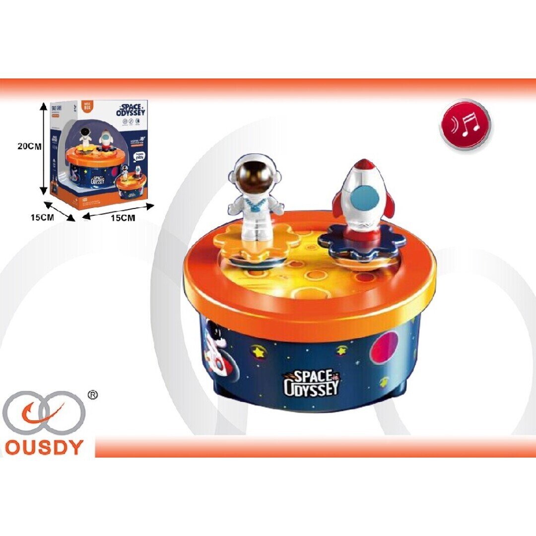 CAJA MUSICAL CON FORMA ESPACIO