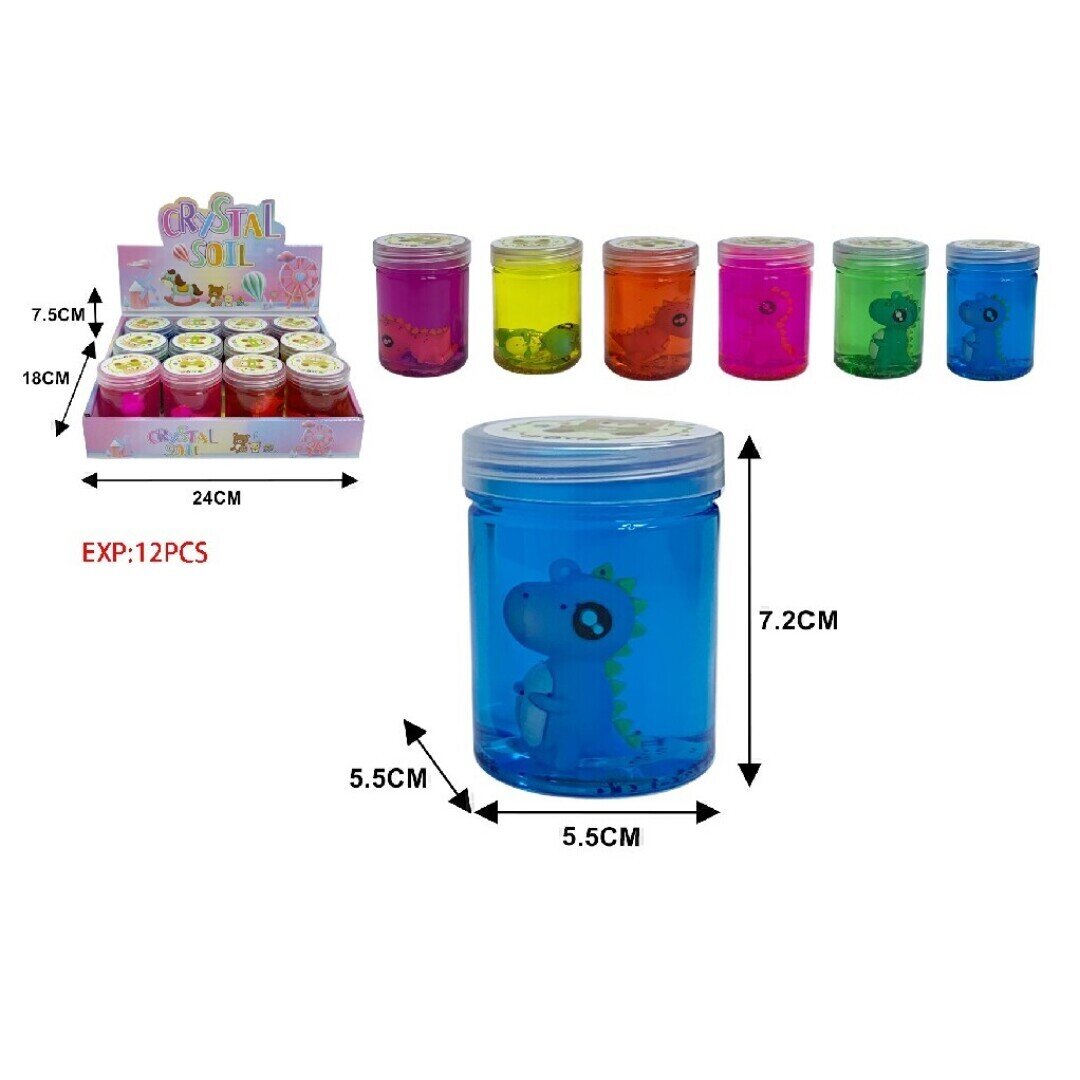 SLIME 150G CON DINOSAURIO EXP:12PCS