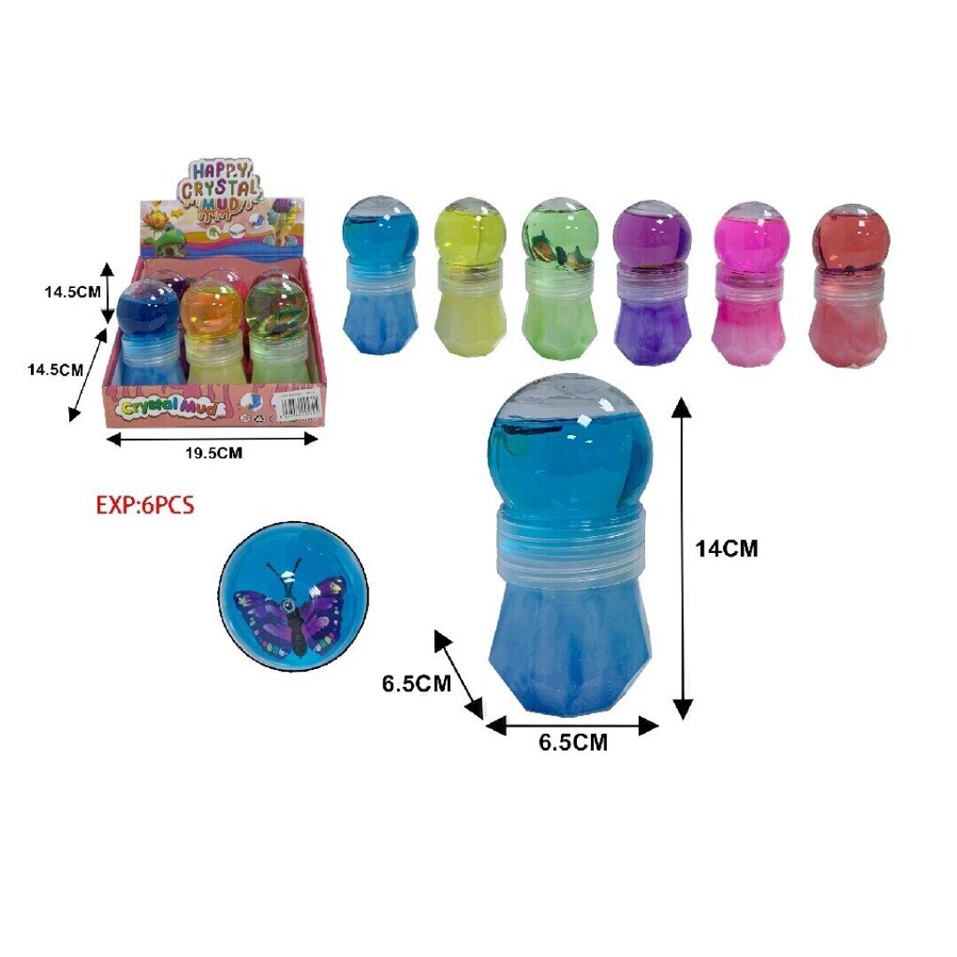 SLIME CON MARIBOSA EXP:6PCS