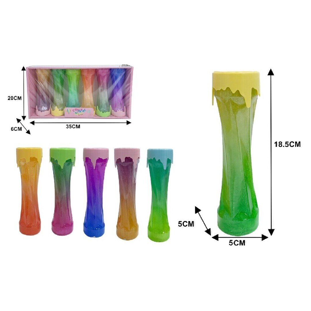 SLIME 3 COLORES EXP:6PCS