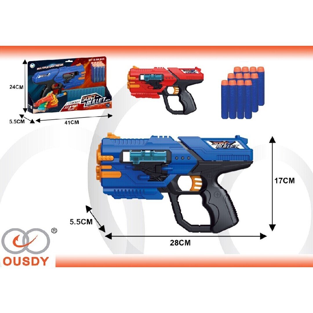 PISTOLA PROYECTOR CON 12 BALAS C-3