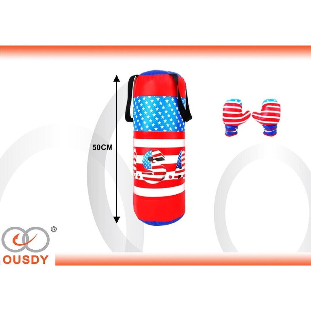 SACO BOXEO CON GUANTES