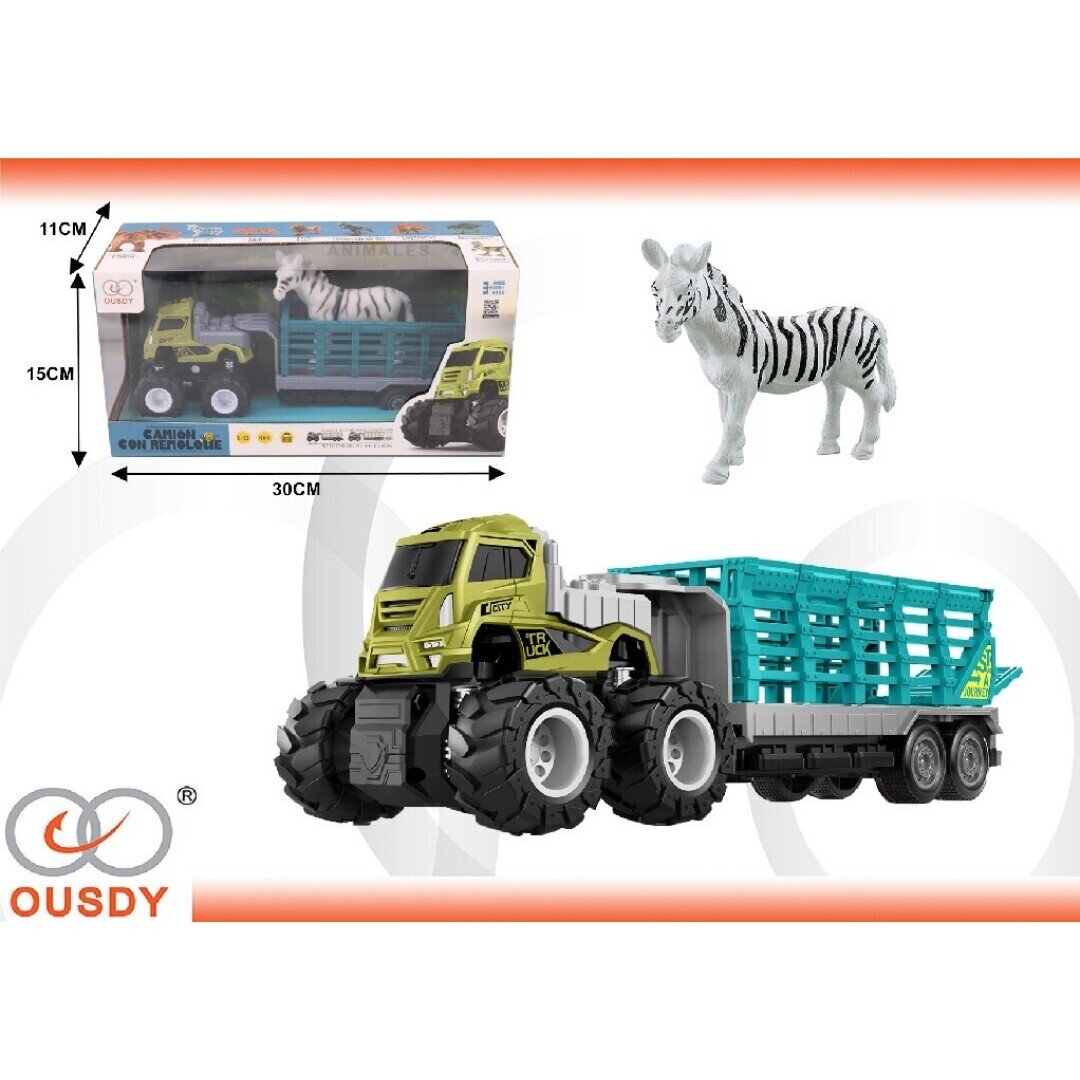 CAMION CON CEBRA