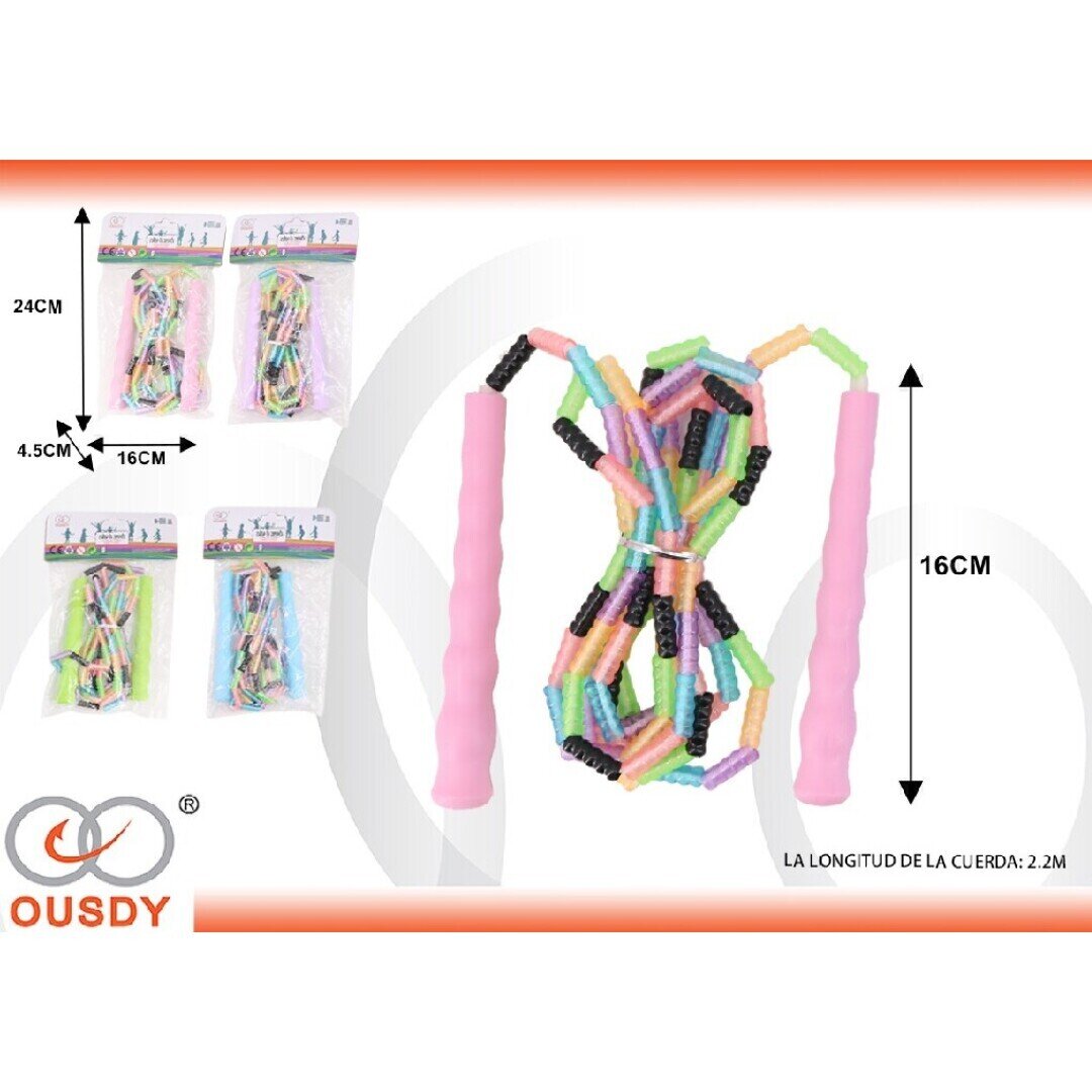 CUERDA PARA SALTAR PLASTICO