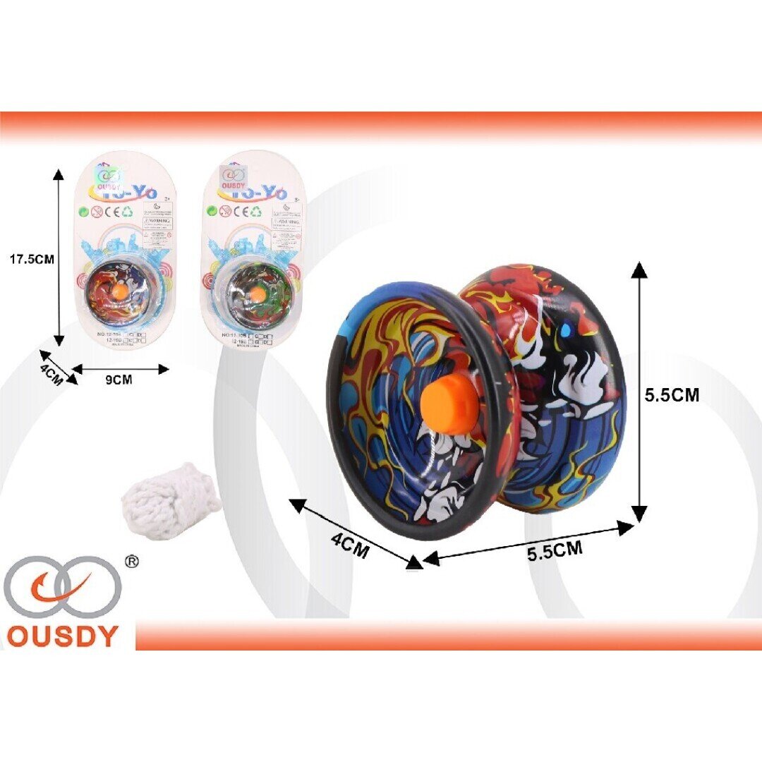 BLISTER YOYO METALICO