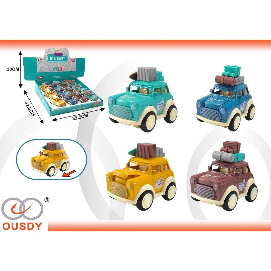 CAJA COCHE METALICO EXP:12PCS