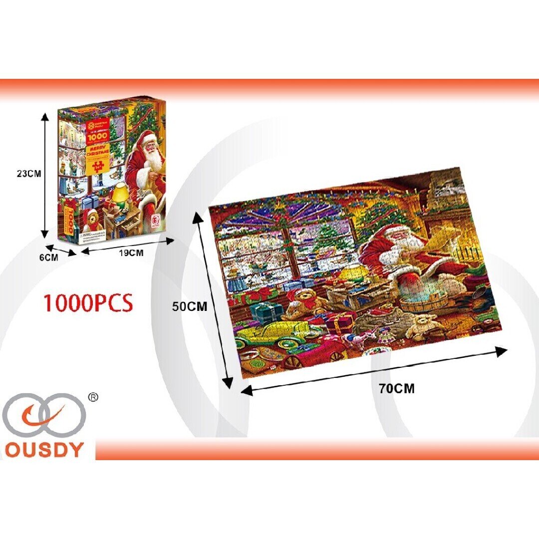 PUZZLE 1000PCS DE NAVIDAD