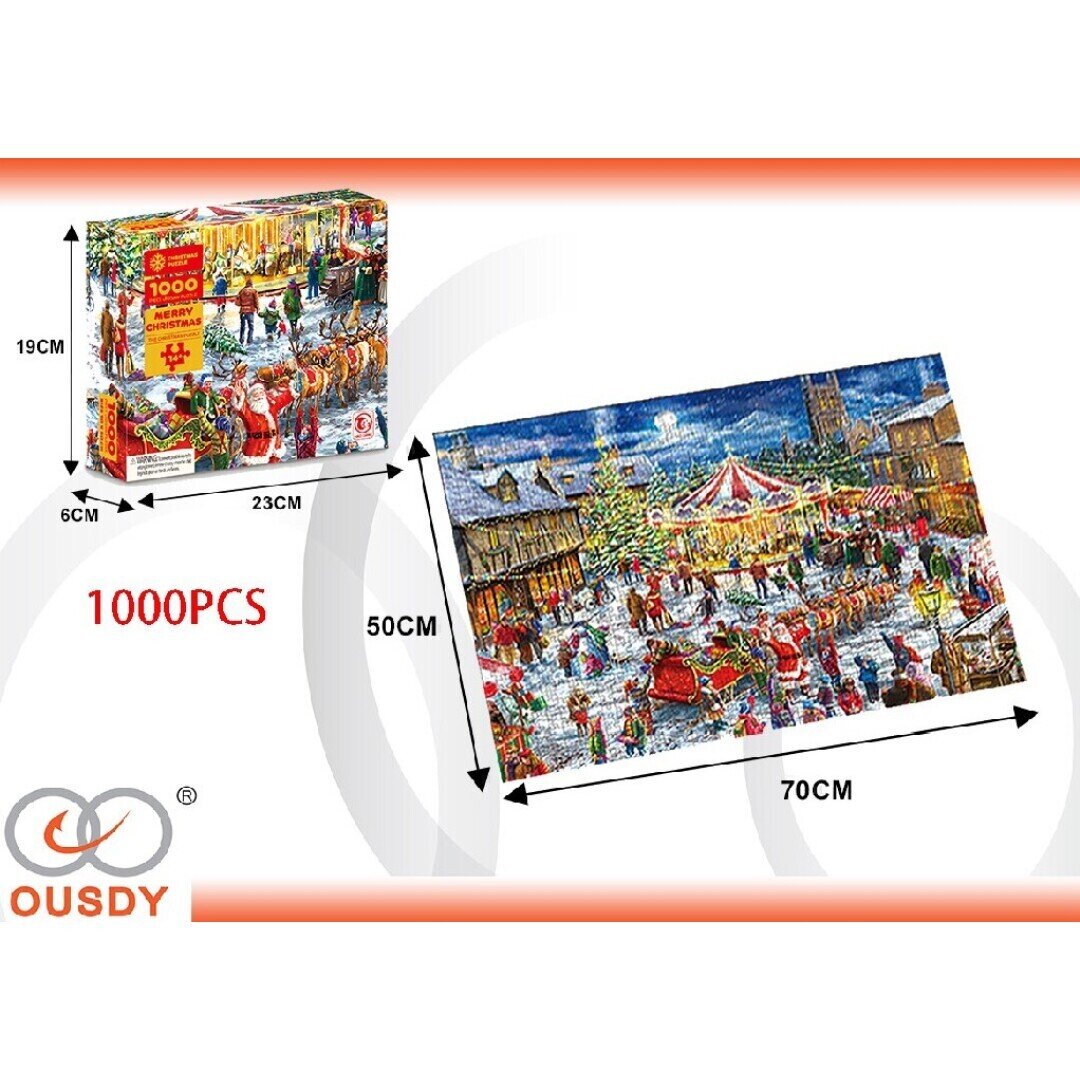PUZZLE 1000PCS DE NAVIDAD
