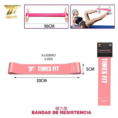 BANDAS DE RESISTENCIA X-LIGERO 3-5KG