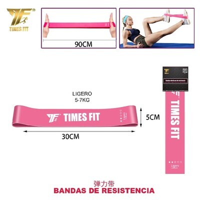BANDAS DE RESISTENCIA LIGERO 5-7KG