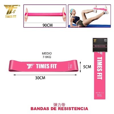 BANDAS DE RESISTENCIA  MEDIO 7-9KG