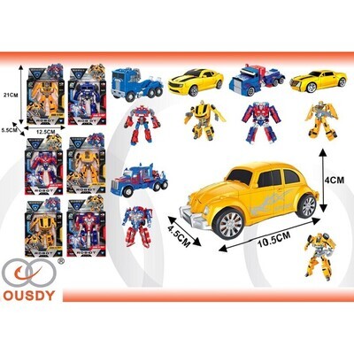 COCHE DEPORTE ROBOT TRANSFORMABLE