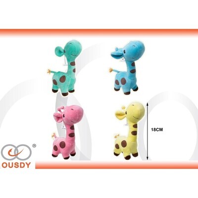 PELUCHE JIRAFA 18CM