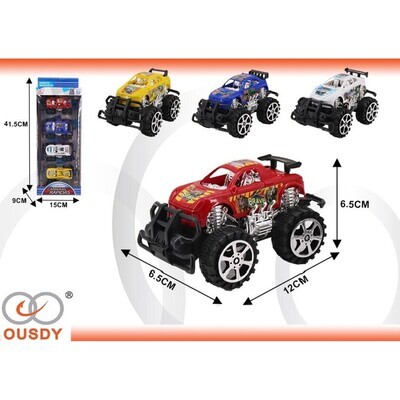 CAJA DE 4 COCHE DE TODOTERRENO