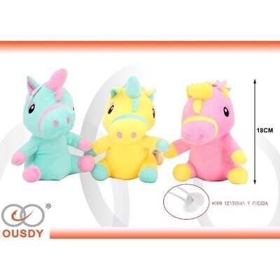 PELUCHE UNICORNIO 18CM