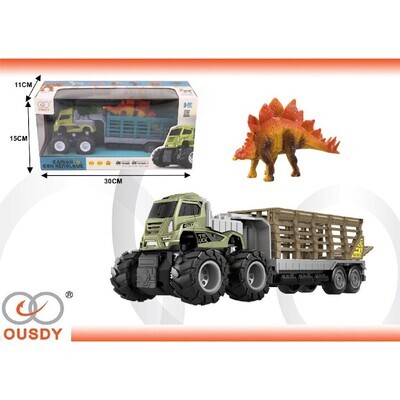 CAMION CON DINOSAURIO