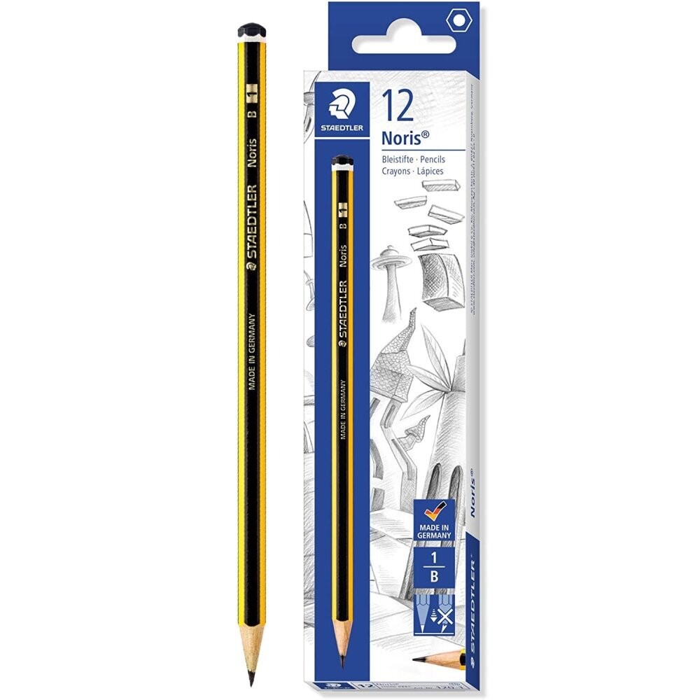 Caja 12 lápices Noris HB-1