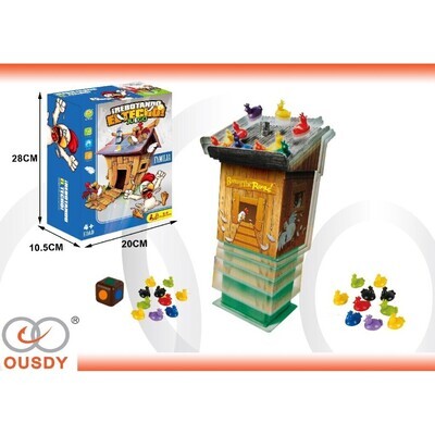 JUEGO DE MESA REBOTANDO EL TECHO