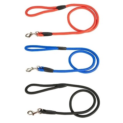 Correa redonda nylonCORREA NYLON AZUL GRUESO 12 mm.