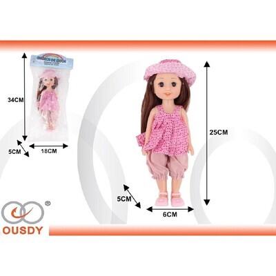 MUNECA SILICONA CON VESTIDO