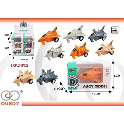 AVION COMBATE EXP:24PCS