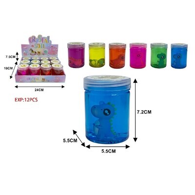 SLIME 150G CON DINOSAURIO EXP:12PCS
