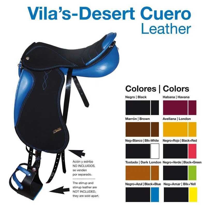 SILLA ZALDI RAID VILA'S-DESERT CUERO