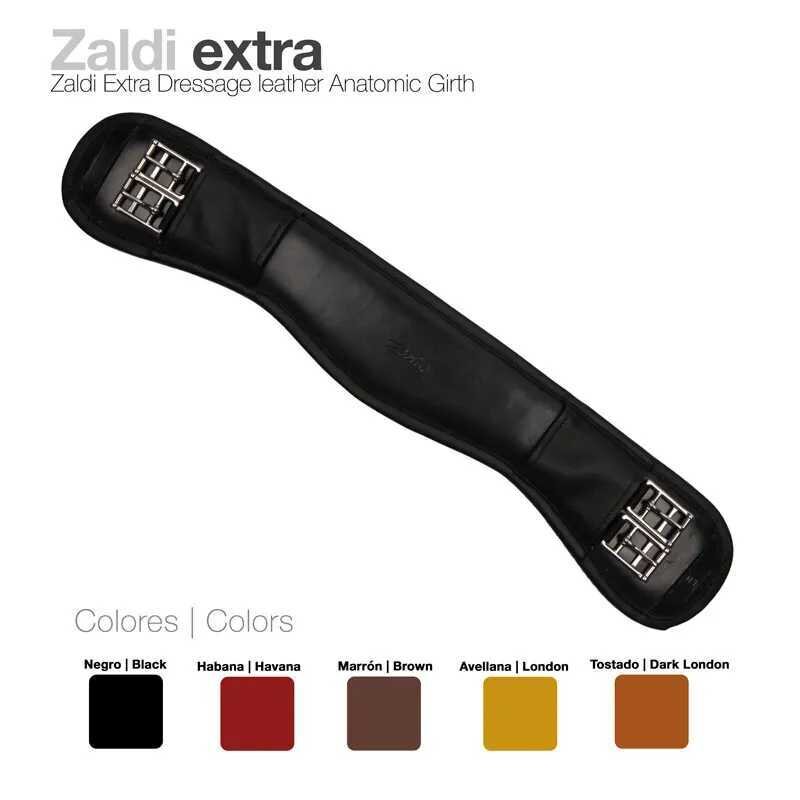 CINCHA DOMA ZALDI EXTRA ANATÓMICA CUERO CINCHA DOMA ZALDI EXTRA ANATÓMICA CUERO