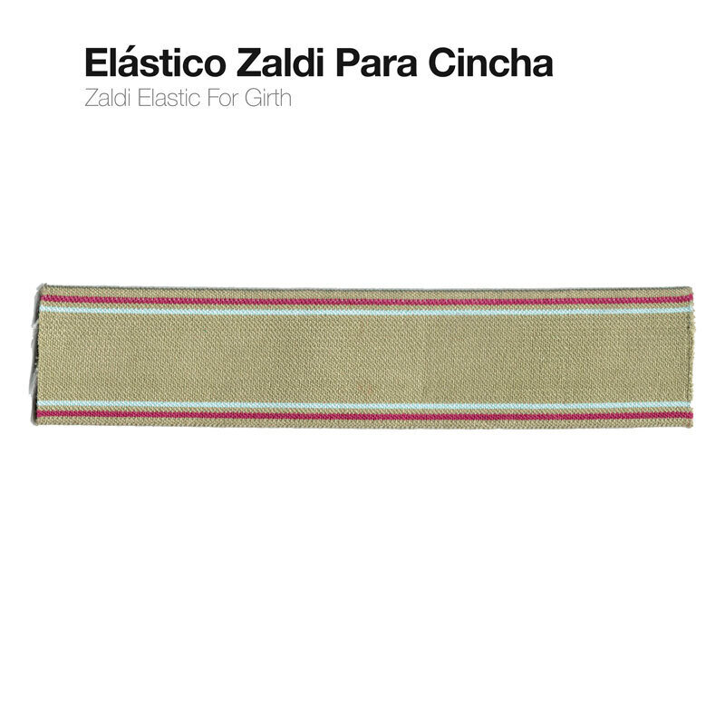 EL�STICO ZALDI PARA CINCHA 3.8cm X 1metro