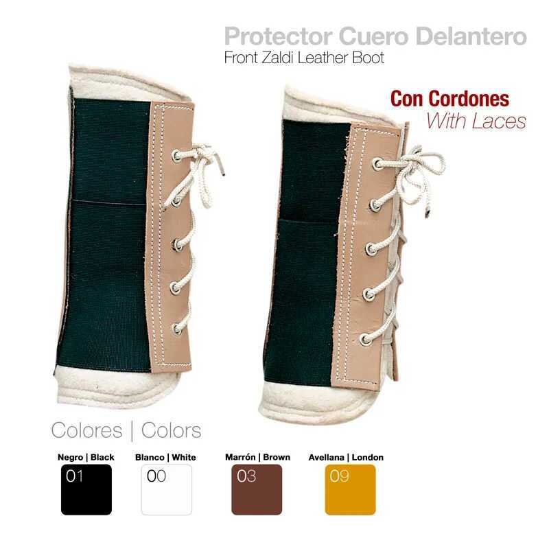 PROTECTOR CUERO DELANTERO CORDONES PROTECTOR CUERO DELANTERO CORDONES