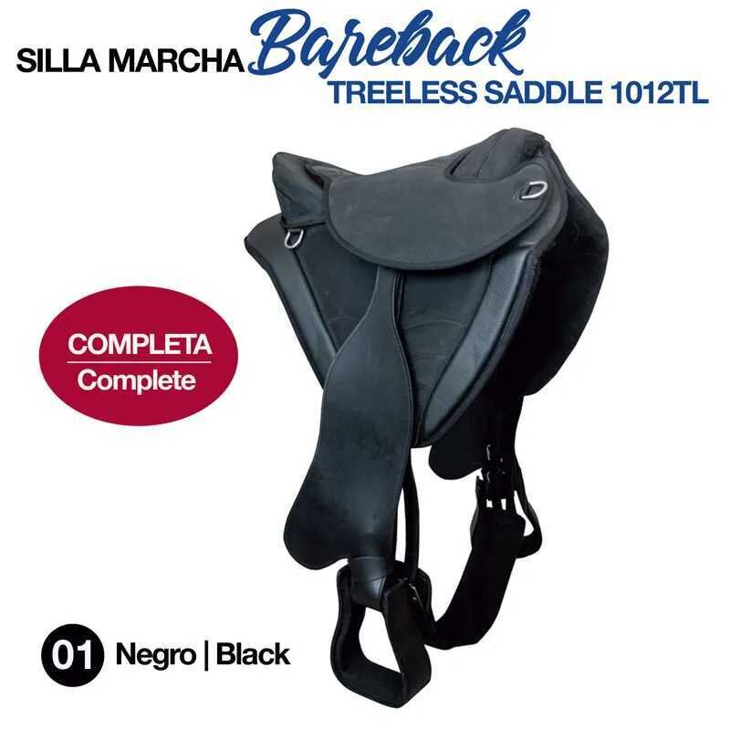SILLA MARCHA BAREBACK COMPLETA NEGRO SILLA MARCHA BAREBACK COMPLETA NEGRO