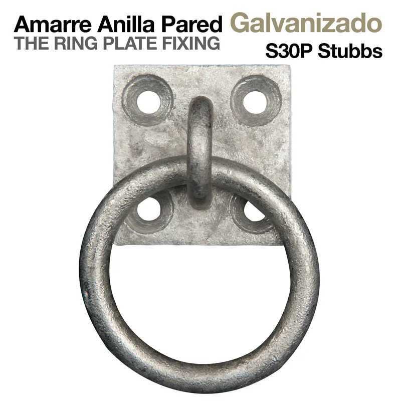 AMARRE ANILLA PARED GALVANIZADO S30P AMARRE ANILLA PARED GALVANIZADO S30P