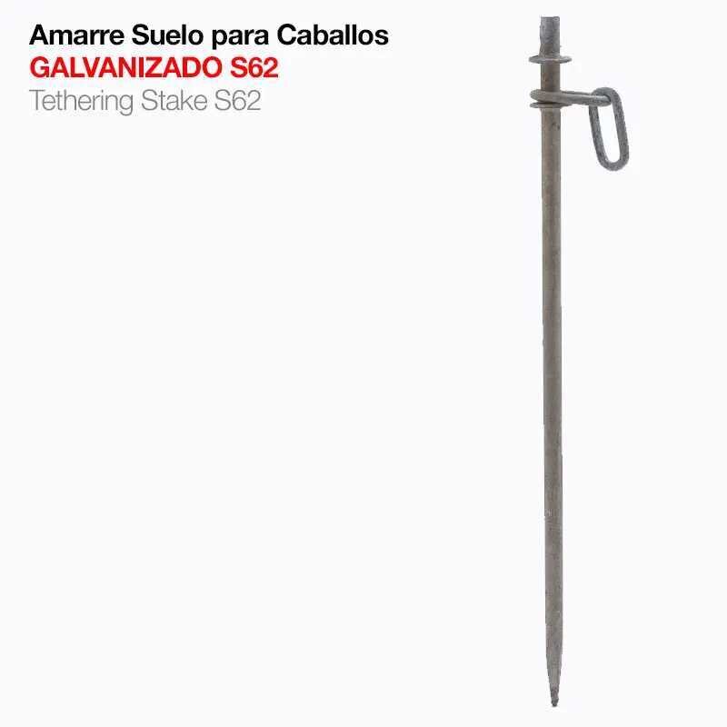 AMARRE SUELO PARA CABALLOS GALVANIZADO S62 AMARRE SUELO PARA CABALLOS GALVANIZADO S62