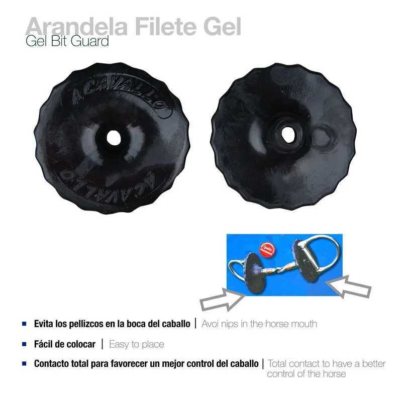 ARANDELA FILETE GEL BIT GUARD AC760 PAR NEGRO ARANDELA FILETE GEL BIT GUARD AC760 PAR NEGRO