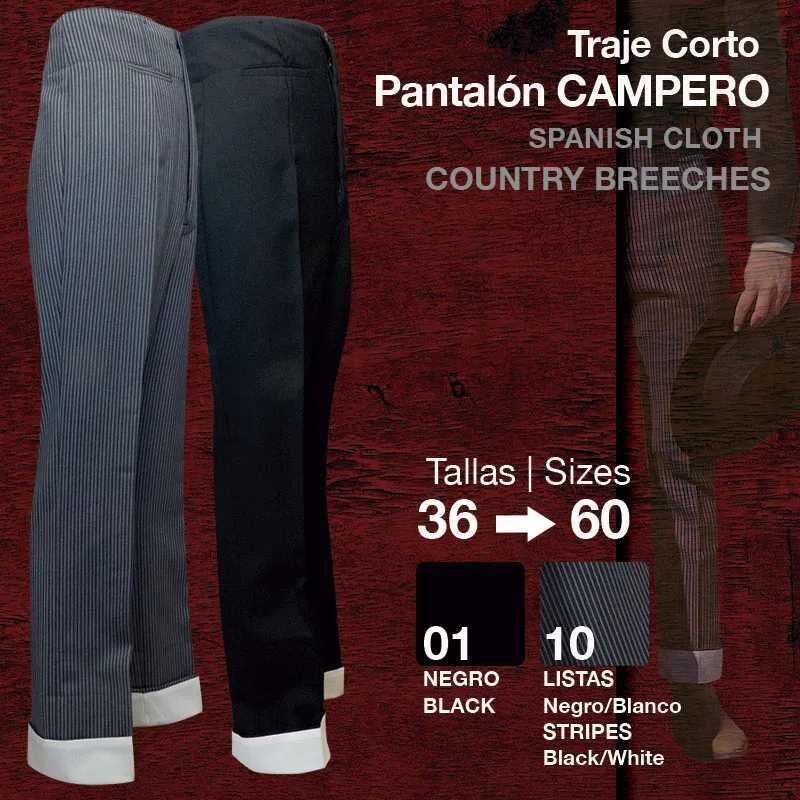 TRAJE CORTO PANTAL�N CAMPERO